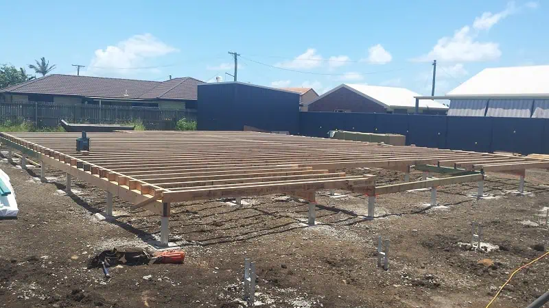 Gibsons Rd Burnett Heads build