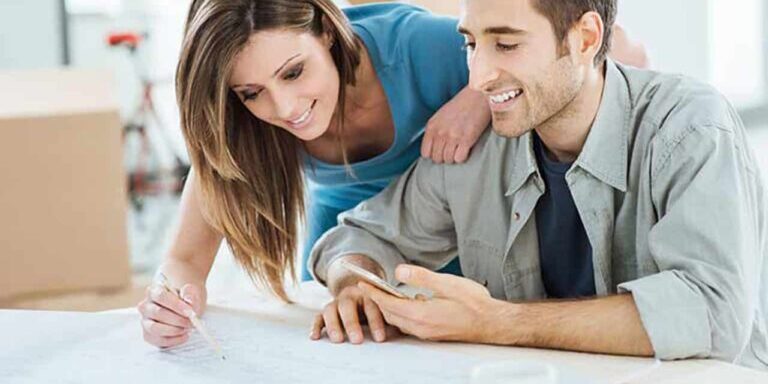 couple and house plans