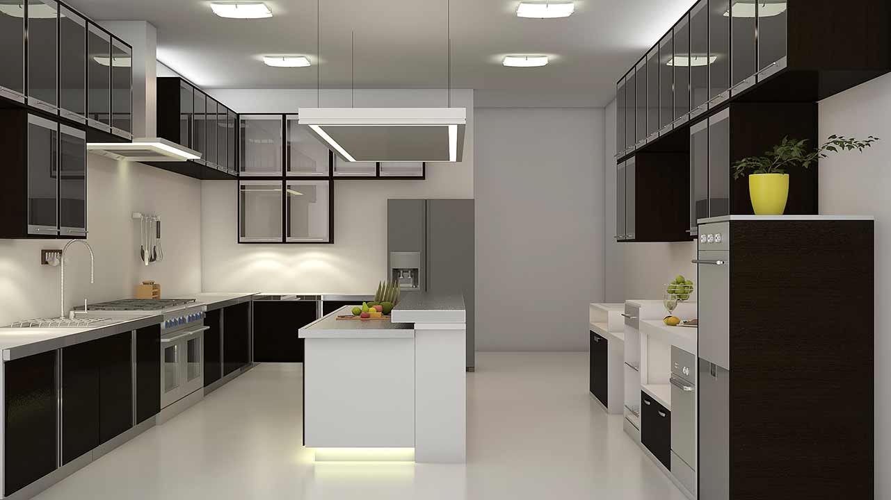 new modern kitchen
